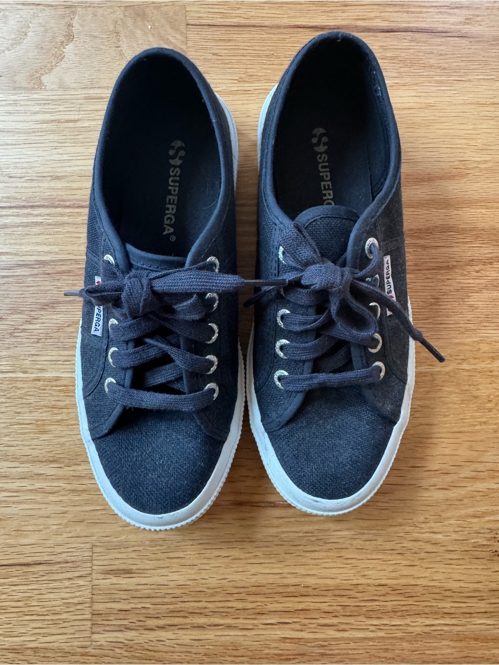 Superga Women’s 2750 Cotu  Classic Navy Canvas Sneakers 7